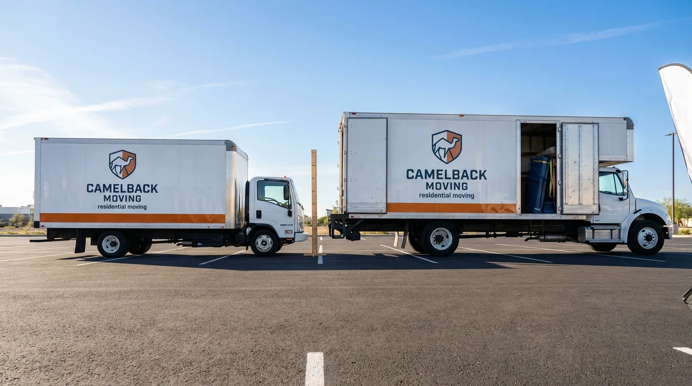 Moving truck size capacity guide in Laporte